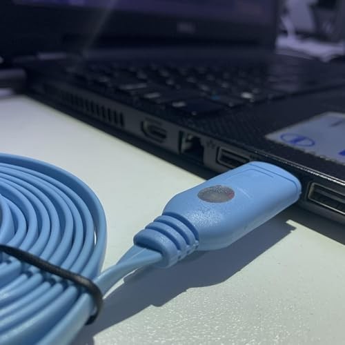 DSD TECH SH-RJ45P USB to Console Cable with PL2303GT Chip for Routers Switches 1.8M/5.9FT
