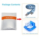 DSD TECH SH-RJ45P USB to Console Cable with PL2303GT Chip for Routers Switches 1.8M/5.9FT